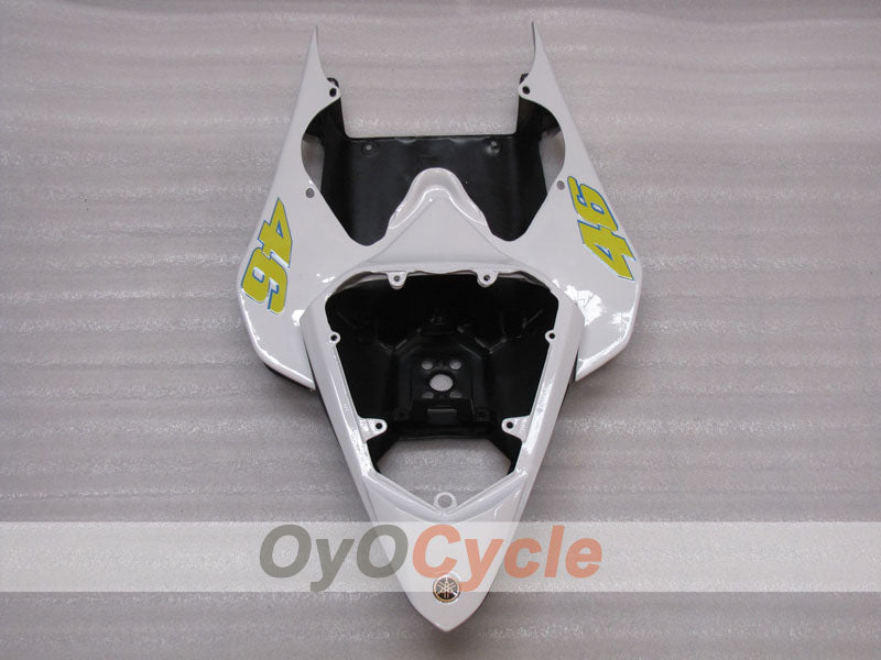 Einspritz-Verkleidungssatz für YZF-R6 08-16 - Armeegrün, Weiß - FIAT #OYO87905943