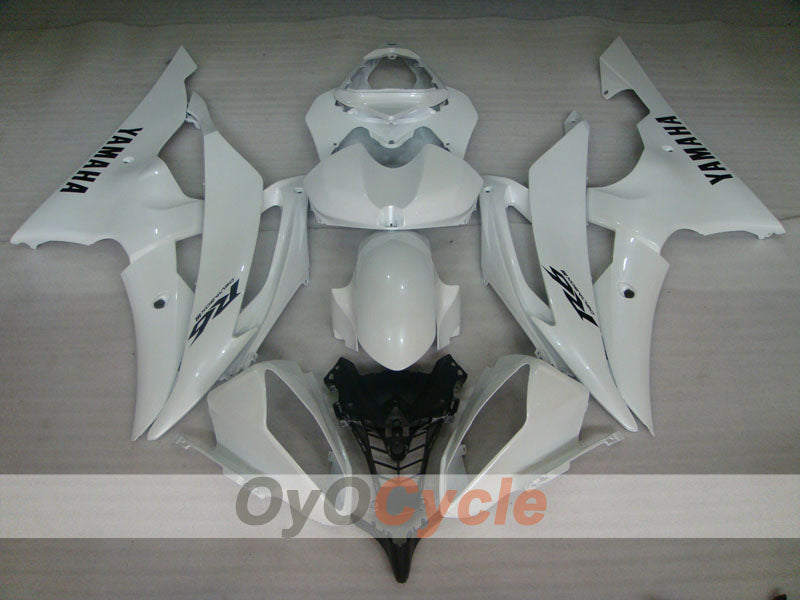 Einspritz-Verkleidungssatz für YZF-R6 08-16 - Weiß - Werksstil #OYO87905944