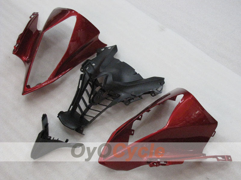 Einspritz-Verkleidungssatz für YZF-R6 08-16 - Rot, Schwarz - Werksstil #OYO87905945