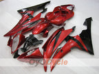 Einspritz-Verkleidungssatz für YZF-R6 08-16 - Rot, Schwarz - Werksstil #OYO87905945