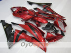 Einspritz-Verkleidungssatz für YZF-R6 08-16 - Rot, Schwarz - Werksstil #OYO87905945