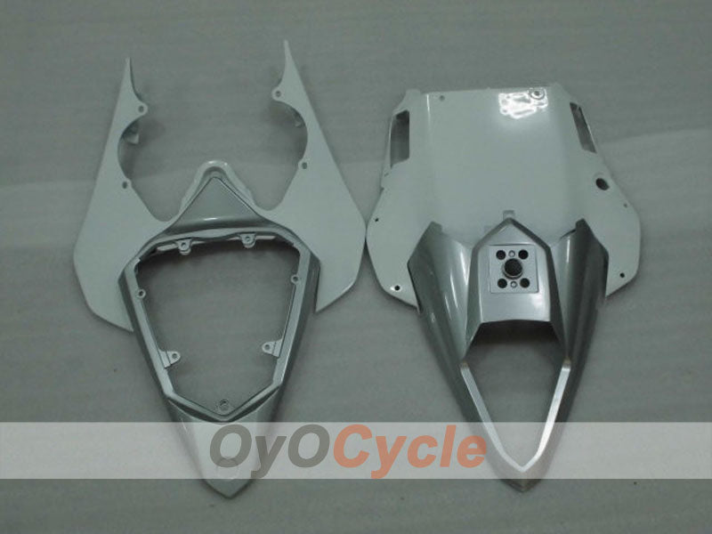 Einspritz-Verkleidungssatz für YZF-R6 08-16 - Weiß, Silber - Werksstil #OYO87905946