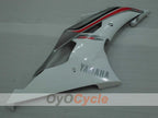 Einspritz-Verkleidungssatz für YZF-R6 08-16 - Weiß, Silber - Werksstil #OYO87905946