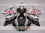 Einspritz-Verkleidungssatz für YZF-R6 08-16 - Weiß, Schwarz - FIAT #OYO87905948