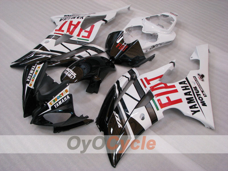 Einspritz-Verkleidungssatz für YZF-R6 08-16 - Weiß, Schwarz - FIAT #OYO87905948 Zweitbild