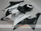 Einspritz-Verkleidungssatz für YZF-R6 08-16 - Weiß, Schwarz, Matt - Werksstil #OYO87905949