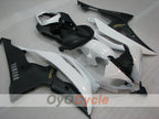Einspritz-Verkleidungssatz für YZF-R6 08-16 - Weiß, Schwarz, Matt - Werksstil #OYO87905949