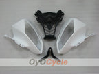 Einspritz-Verkleidungssatz für YZF-R6 08-16 - Weiß, Schwarz, Matt - Werksstil #OYO87905949