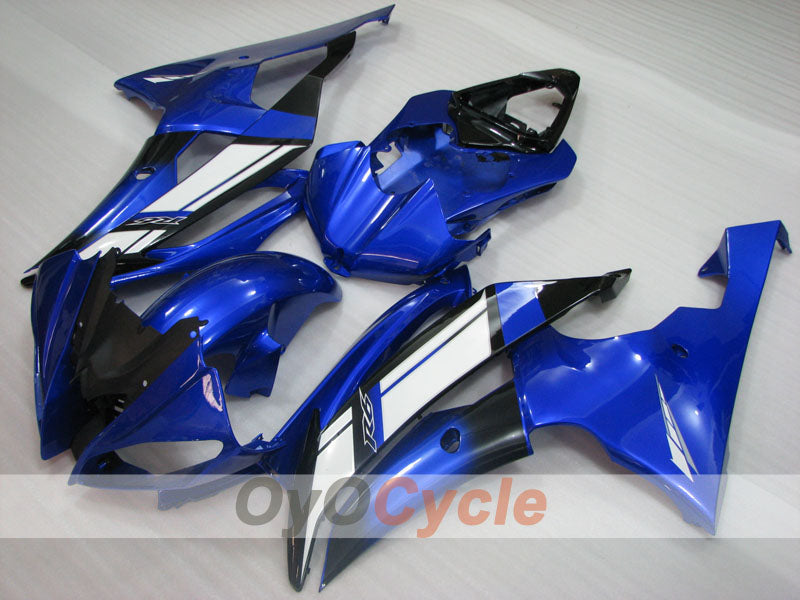 Einspritz-Verkleidungssatz für YZF-R6 08-16 - Blau, Weiß, Schwarz - Werksstil #OYO87905951 Hauptbild