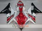 Verkleidungssatz für Einspritzmodelle 08-16 YZF-R6 - Rot, Weiß, Schwarz - Werksdesign #OYO87905955