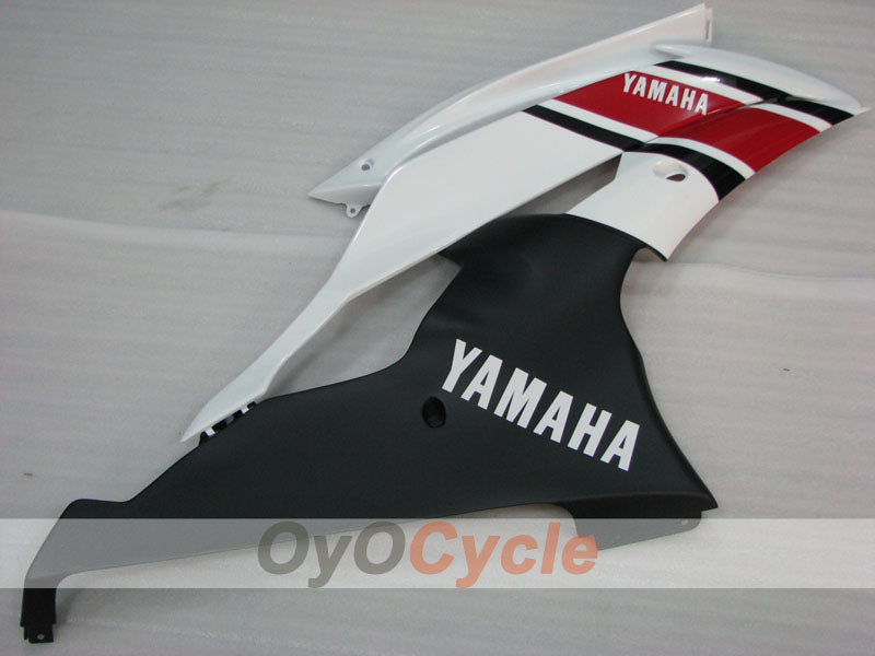 Verkleidungssatz für Einspritzmodelle 08-16 YZF-R6 - Rot, Weiß, Schwarz - Werksdesign #OYO87905955