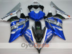 Verkleidungssatz für Einspritzmodelle 08-16 YZF-R6 - Blau, Weiß, Schwarz - Monster #OYO87905957