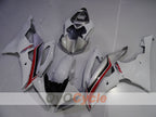 Verkleidungssatz für Einspritzmodelle 08-16 YZF-R6 - Weiß, Silber - Werksdesign #OYO87905959