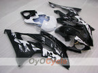 Verkleidungssatz für Einspritzmodelle 08-16 YZF-R6 - Weiß, Schwarz - Individuell #OYO87905960