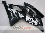 Verkleidungssatz für Einspritzmodelle 08-16 YZF-R6 - Weiß, Schwarz - Individuell #OYO87905960