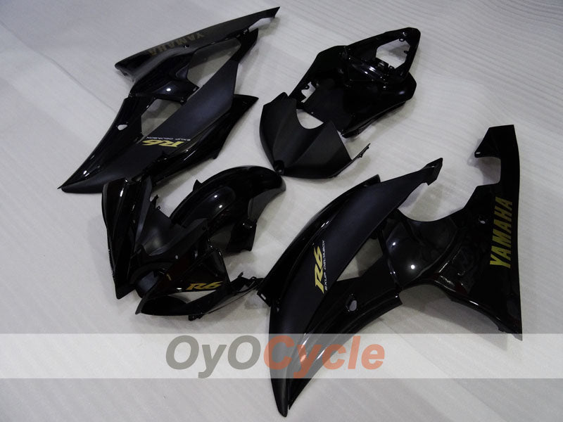 Verkleidungssatz für Einspritzmodelle 08-16 YZF-R6 - Schwarz - Werksdesign #OYO87905961
