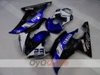 Verkleidungssatz für Einspritzmodelle 08-16 YZF-R6 - Blau, Weiß, Schwarz - Werksdesign #OYO87905962
