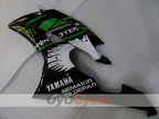 Verkleidungssatz für Einspritzmodelle 08-16 YZF-R6 - Grün, Weiß, Schwarz - Monster #OYO87905963