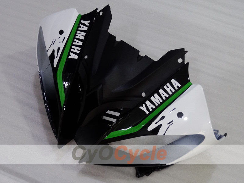 Verkleidungssatz für Einspritzmodelle 08-16 YZF-R6 - Grün, Weiß, Schwarz - Monster #OYO87905963