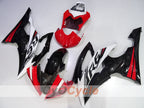 Verkleidungssatz für Einspritzmodelle 08-16 YZF-R6 - Rot, Weiß, Schwarz - Werksdesign #OYO87905964
