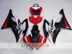 Verkleidungssatz für Einspritzmodelle 08-16 YZF-R6 - Rot, Weiß, Schwarz - Werksdesign #OYO87905964