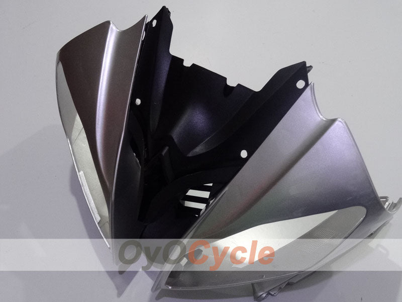 Verkleidungssatz für Einspritzmodelle 08-16 YZF-R6 - Schwarz, Silber - Werksdesign #OYO87905965
