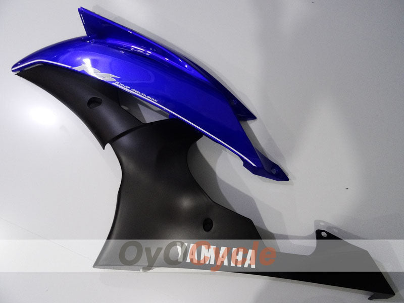 Verkleidungssatz für Einspritzmodelle 08-16 YZF-R6 - Blau, Schwarz - Werksdesign #OYO87905966