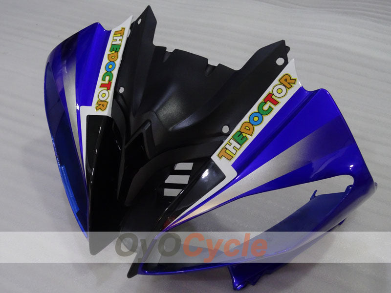 Einspritz-Verkleidungskit für YZF-R6 08-16 - Blau, Weiß - FIAT #OYO87905967