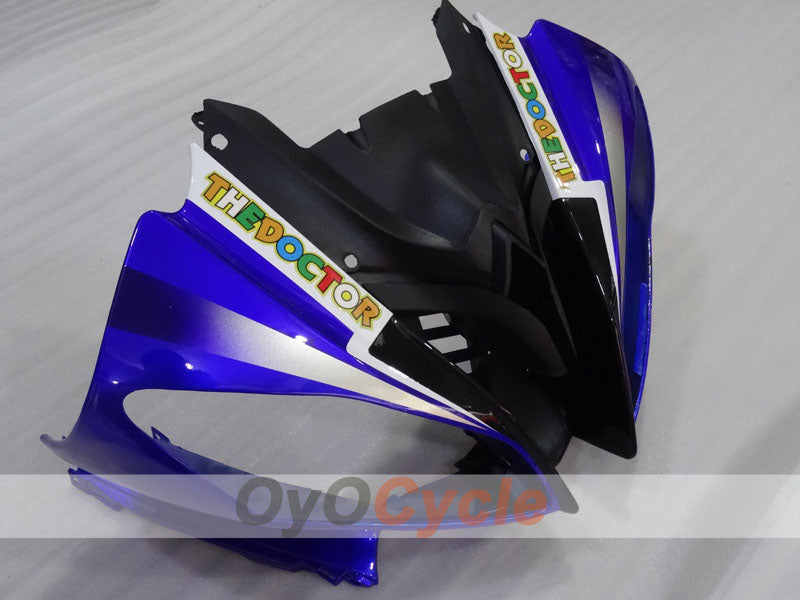 Einspritz-Verkleidungskit für YZF-R6 08-16 - Blau, Weiß - FIAT #OYO87905967