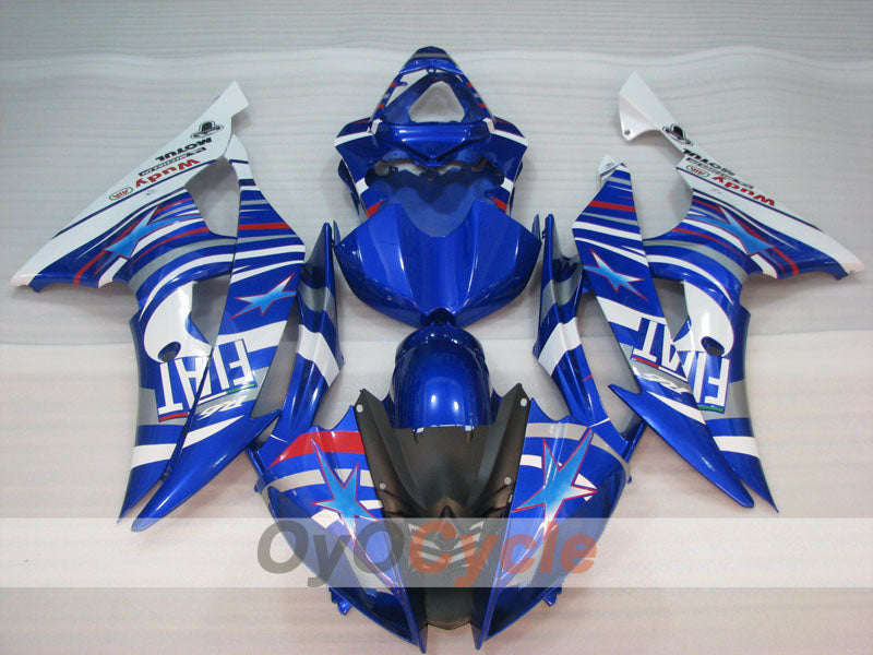 Einspritz-Verkleidungskit für YZF-R6 08-16 - Blau, Weiß - FIAT #OYO87905968 Zweitbild
