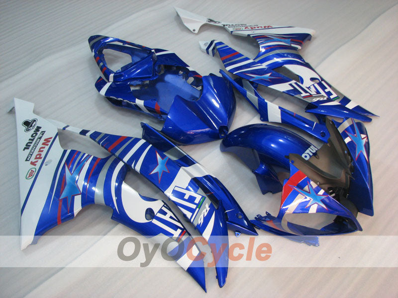 Einspritz-Verkleidungskit für YZF-R6 08-16 - Blau, Weiß - FIAT #OYO87905968 Hauptbild
