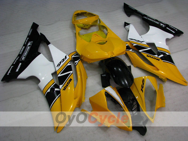 Einspritz-Verkleidungskit für YZF-R6 08-16 - Gelb, Schwarz - Werksstil #OYO87905969 Hauptbild