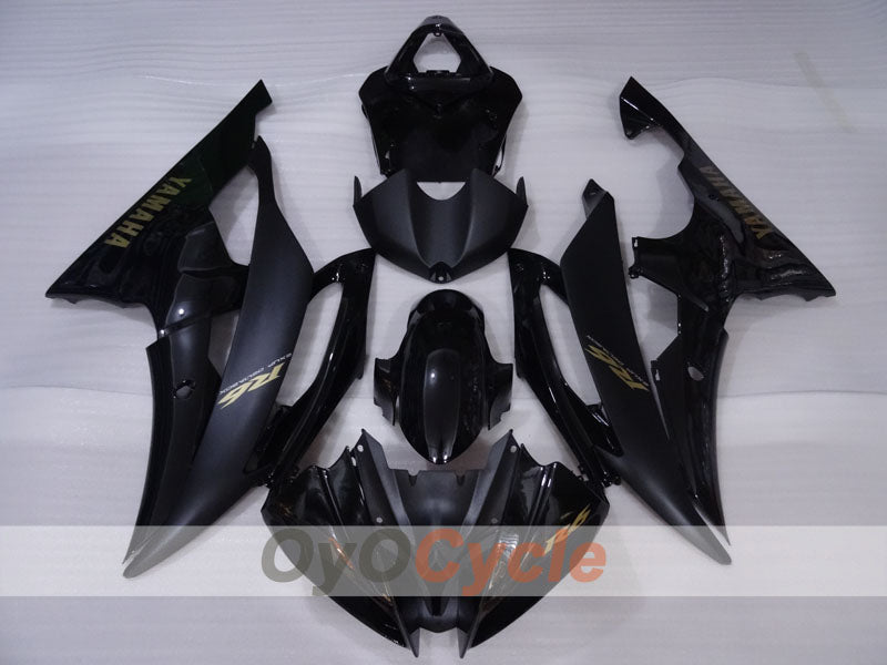 Einspritz-Verkleidungskit für YZF-R6 08-16 - Schwarz - Werksstil #OYO87905970