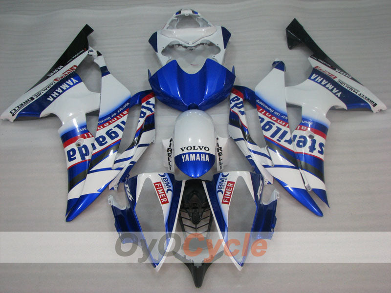 Einspritz-Verkleidungskit für YZF-R6 08-16 - Blau, Weiß - Sterilgarda #OYO87905972