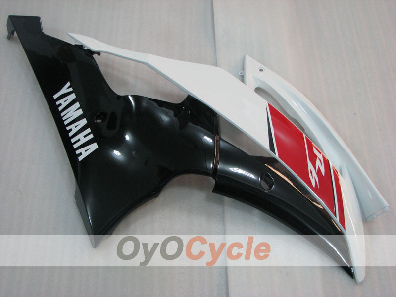 Einspritz-Verkleidungskit für YZF-R6 08-16 - Rot, Weiß, Schwarz - Werksstil #OYO87905975