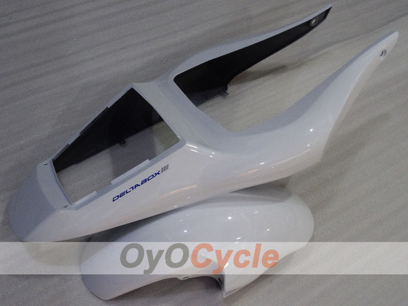 Einspritz-Verkleidungskit für YZF-R6 98-02 - Blau, Weiß - Werksstil #OYO87905976