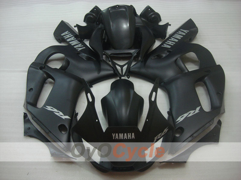 Einspritz-Verkleidungskit für YZF-R6 98-02 - Schwarz, Matt - Werksstil #OYO87905978 Zweitbild