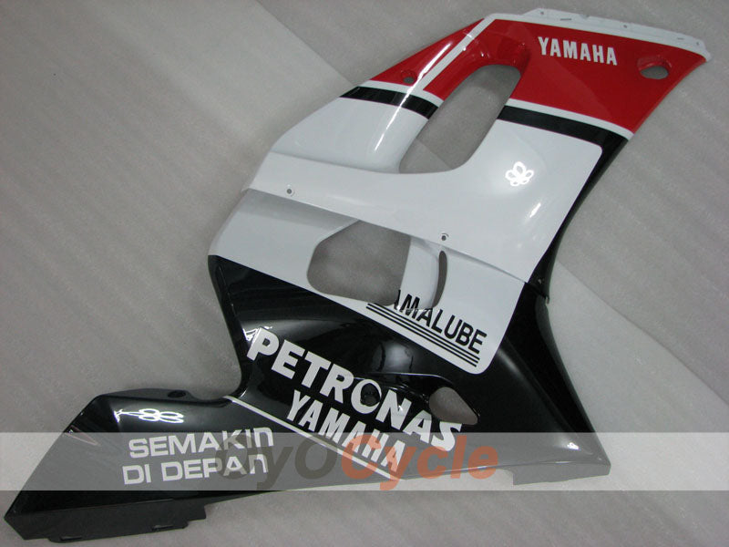 Einspritz-Verkleidungskit für YZF-R6 98-02 - Rot, Weiß, Schwarz - PETRONAS #OYO87905979