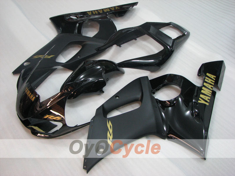 Einspritzverkleidungssatz für YZF-R6 98-02 - Schwarz - Werksstil #OYO87905981