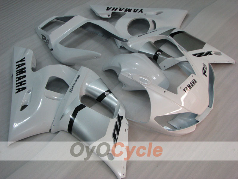 Einspritzverkleidungssatz für YZF-R6 98-02 - Weiß - Werksstil #OYO87905982