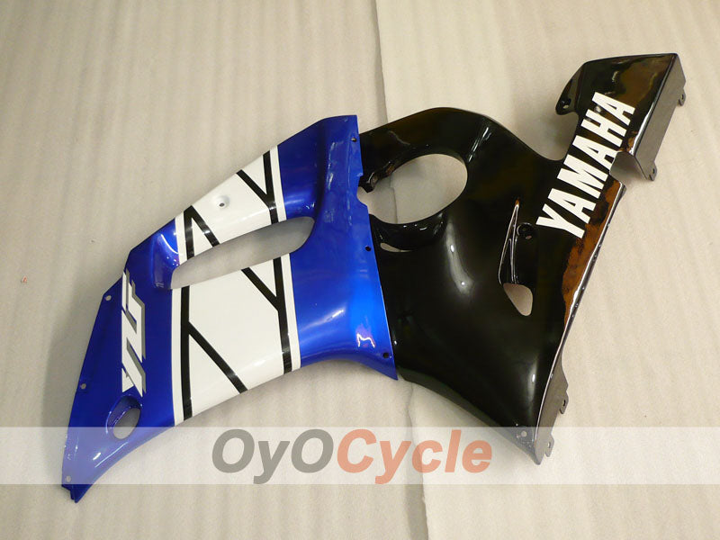 Einspritzverkleidungssatz für YZF-R6 98-02 - Blau, Weiß, Schwarz - Werksstil #OYO87905983
