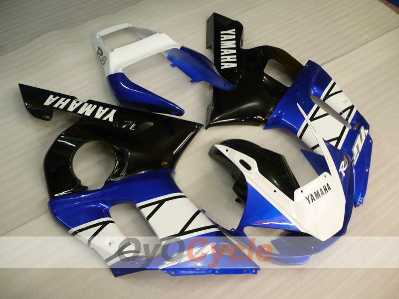 Einspritzverkleidungssatz für YZF-R6 98-02 - Blau, Weiß, Schwarz - Werksstil #OYO87905983
