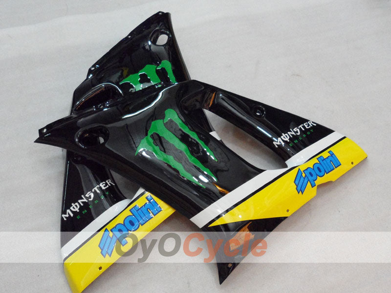 Linke und rechte Seitenverkleidung für Yamaha 98-02 YZF-R6 #OYO87911903 Zweitbild