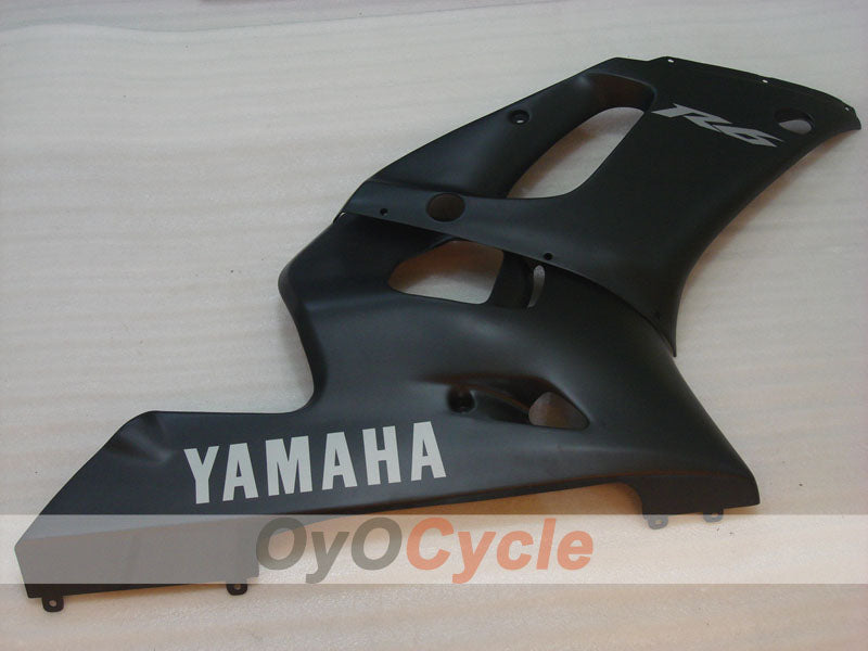 Einspritzverkleidungssatz für YZF-R6 98-02 - Schwarz, Matt - Werksstil #OYO87905985