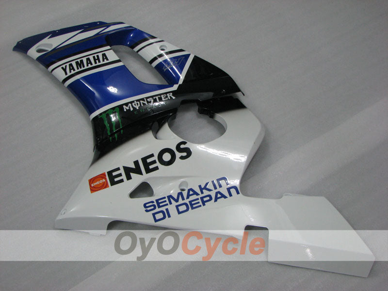 Linke und rechte Seitenverkleidung für Yamaha 98-02 YZF-R6 #OYO87911919