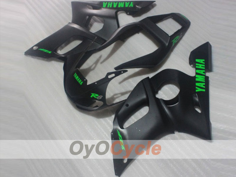 Einspritzverkleidungssatz für YZF-R6 98-02 - Schwarz, Matt - Werksstil #OYO87905990 Zweitbild