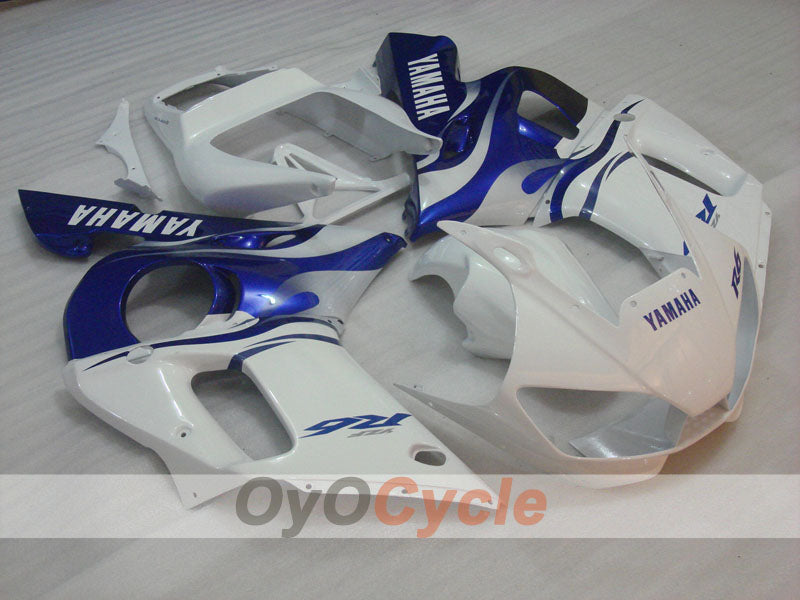 Einspritz-Verkleidungssatz für YZF-R6, Baujahr 98-02 - Blau, Weiß - Werksdesign #OYO87905998 Hauptbild