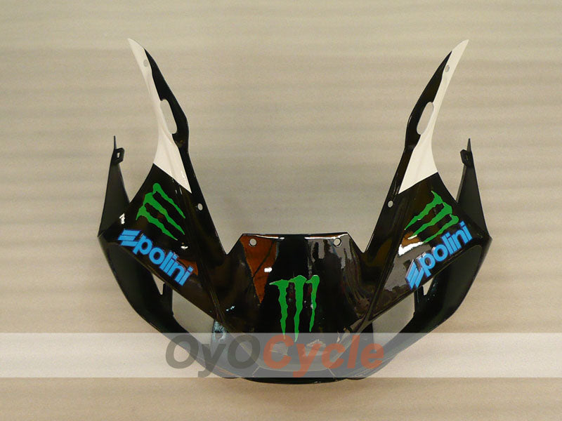 Einspritz-Verkleidungssatz für YZF-R6, Baujahr 98-02 - Schwarz - Monster #OYO87906000