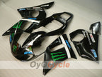 Einspritz-Verkleidungssatz für YZF-R6, Baujahr 98-02 - Schwarz - Monster #OYO87906000