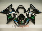 Einspritz-Verkleidungssatz für YZF-R6, Baujahr 98-02 - Schwarz - Monster #OYO87906000